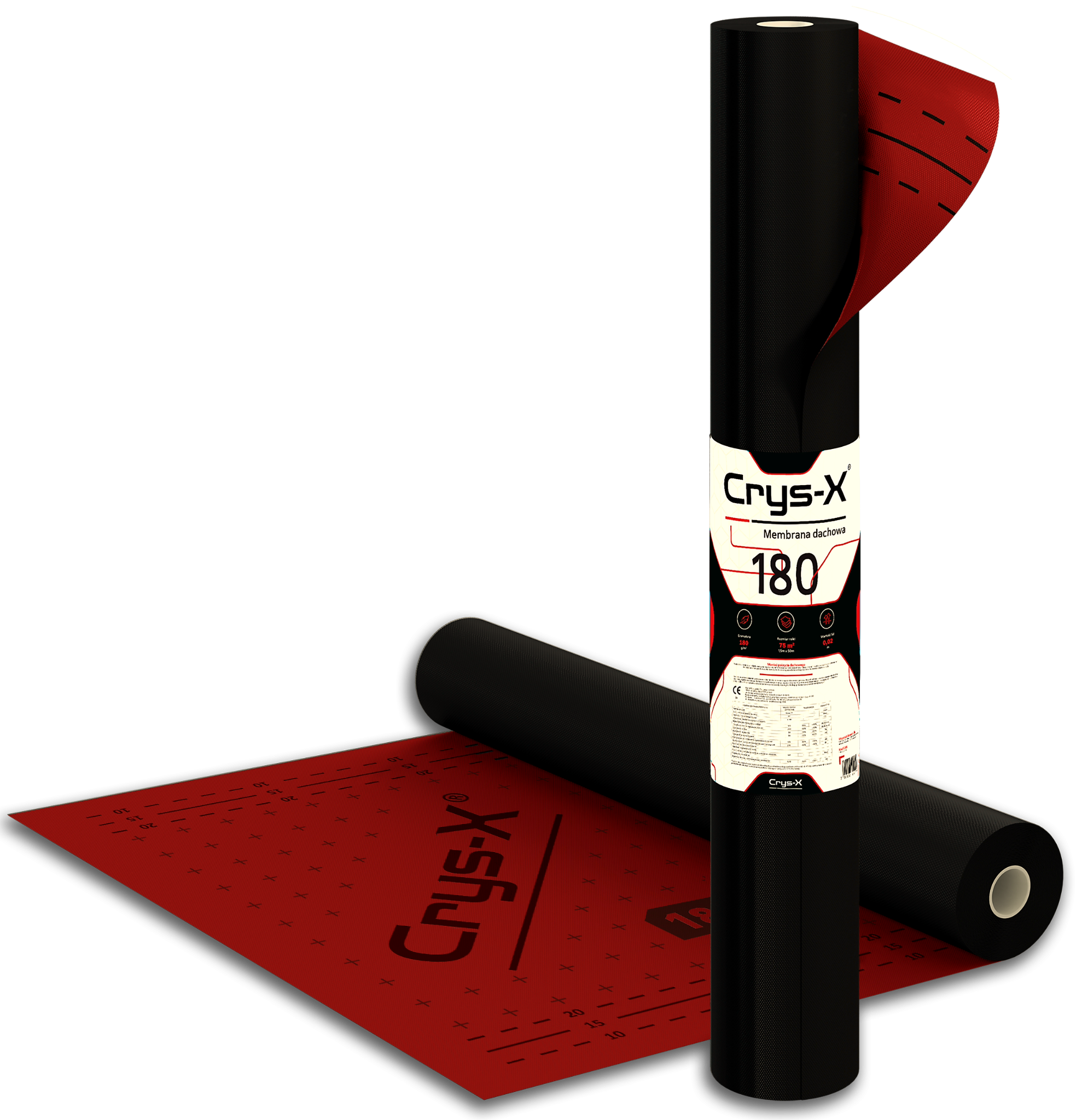Crys-X 180 z paskami klejącymi